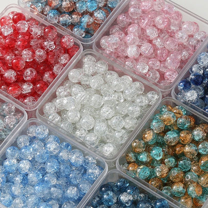 Glass beads lucky Egg