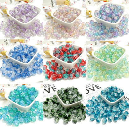 Glass beads lucky Egg