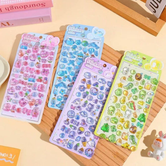 3D Cute stickers A01