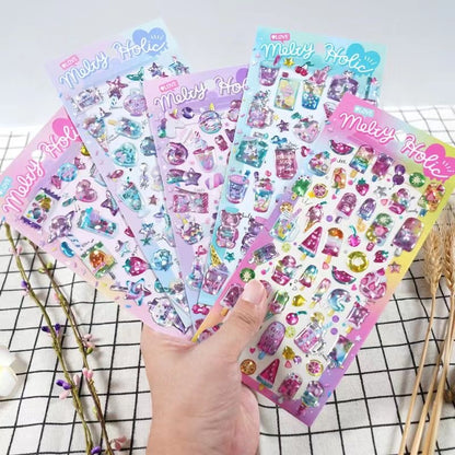 3D Cute stickers A02