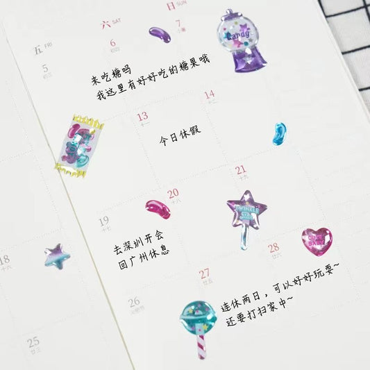3D Cute stickers A02